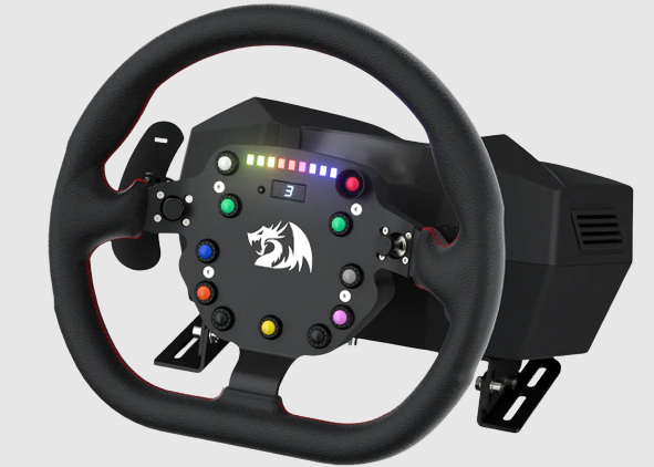 Redragon G32 Racing Wheel & Pedals — EnhancedAim